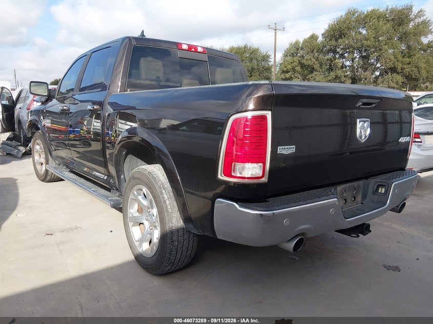 Vin: 1c6rr7nt3hs816085, lot: 46572836, ram 1500 laramie  4x4 5'7 box 20173