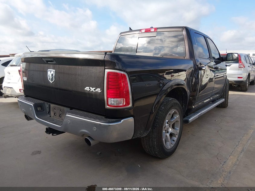 Vin: 1c6rr7nt3hs816085, lot: 46572836, ram 1500 laramie  4x4 5'7 box 20174