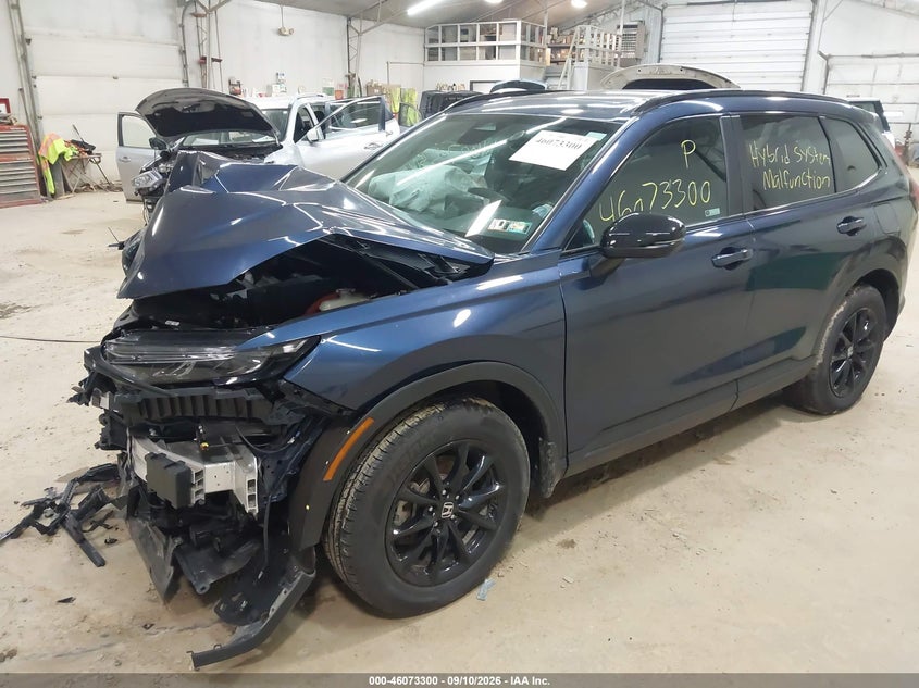 Vin: 7fars6h8xte039445, lot: 46572847, honda cr-v hybrid awd sport-l 20262
