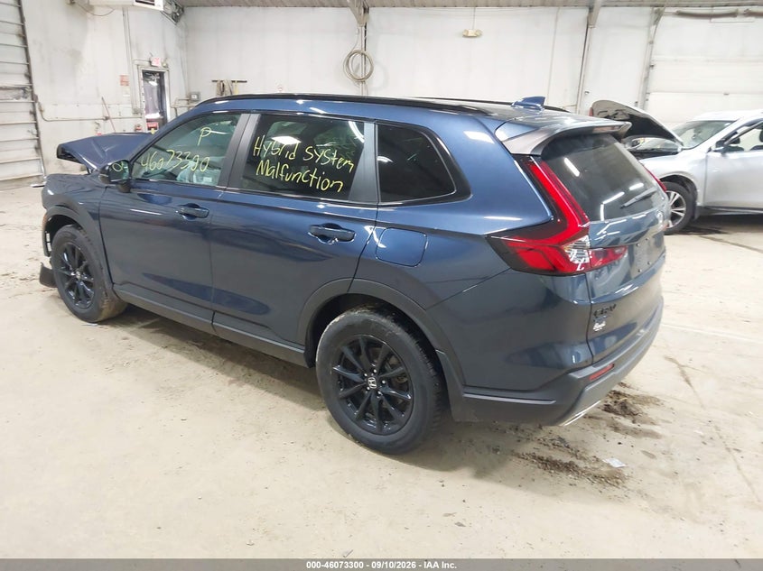 Vin: 7fars6h8xte039445, lot: 46572847, honda cr-v hybrid awd sport-l 20263