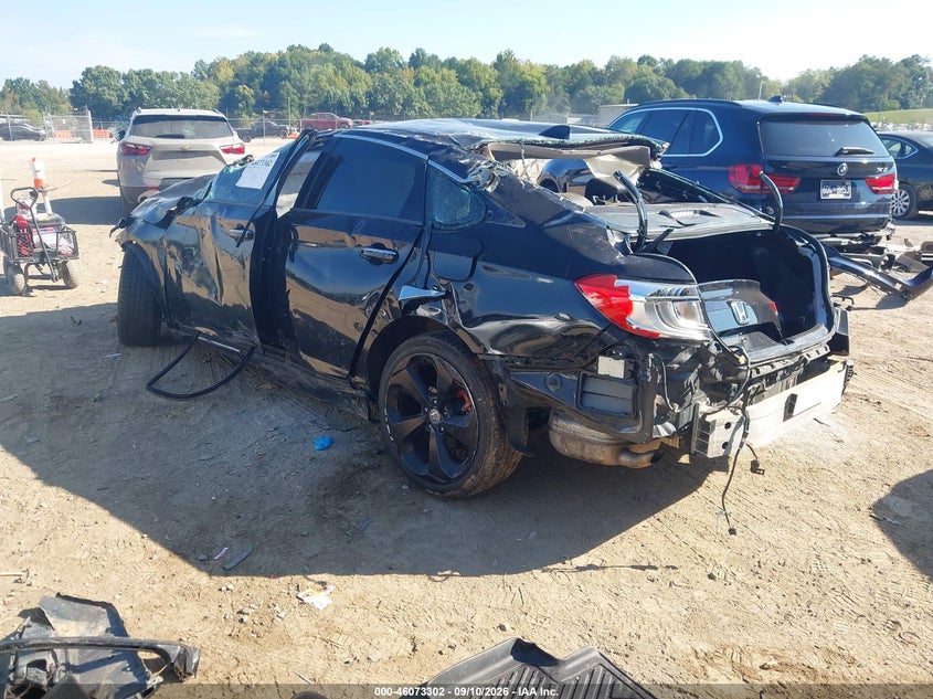 Vin: 1hgcv1f94ja020758, lot: 46572849, honda accord touring 20183