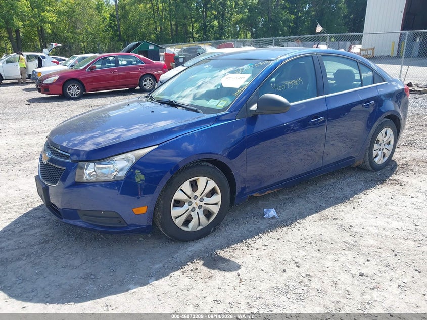 Vin: 1g1pc5sh3c7218170, lot: 46572856, chevrolet cruze ls 20122