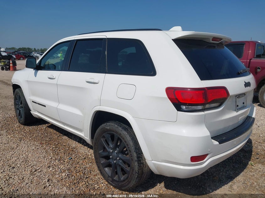Vin: 1c4rjeag4hc820007, lot: 46572857, jeep grand cherokee altitude 4x2 20173
