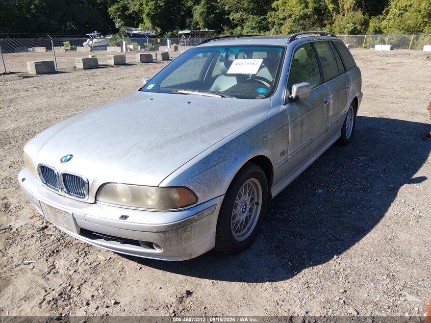 BMW 525IA 2001 VIN WBADS43421GD85684