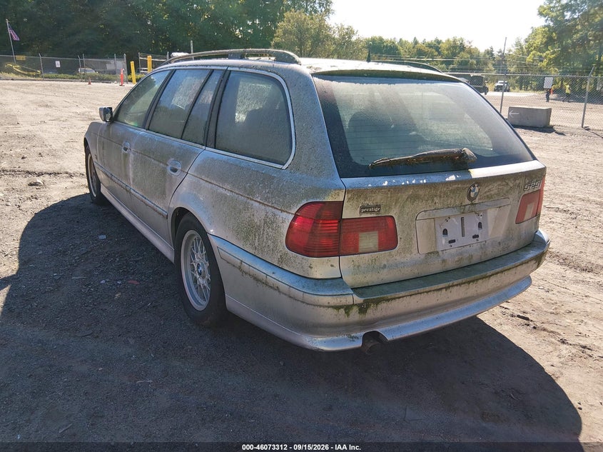 BMW 525IA 2001 VIN WBADS43421GD85684