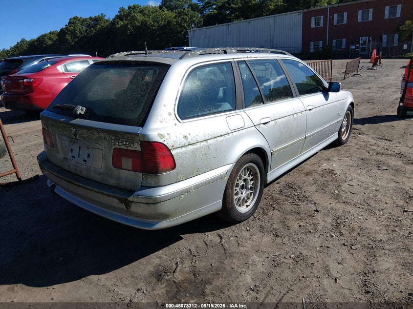 BMW 525IA 2001 VIN WBADS43421GD85684