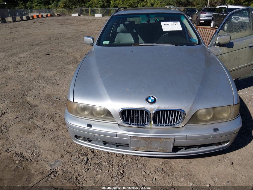 BMW 525IA 2001 VIN WBADS43421GD85684