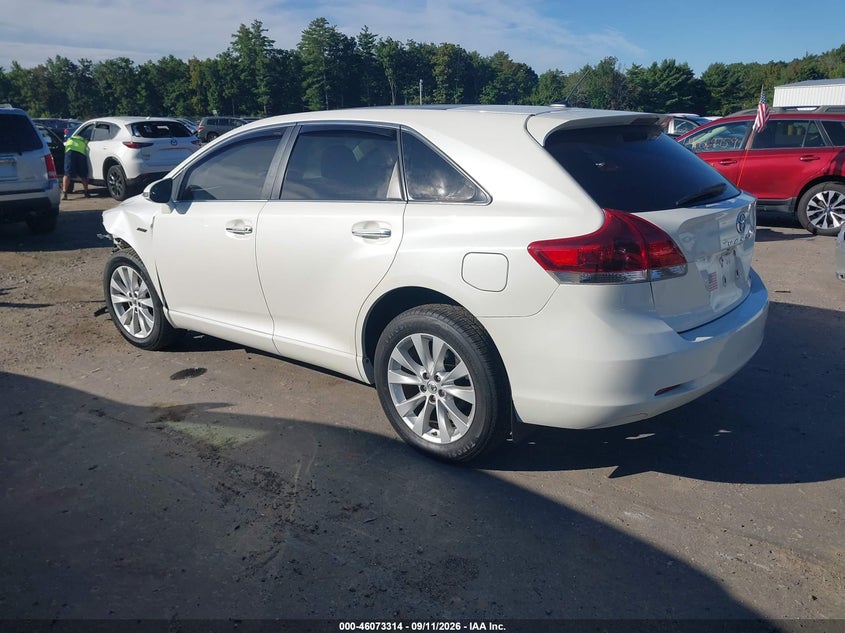 Vin: 4t3ba3bbxeu060523, lot: 46572861, toyota venza xle 20143