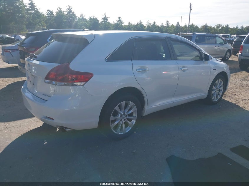 Vin: 4t3ba3bbxeu060523, lot: 46572861, toyota venza xle 20144