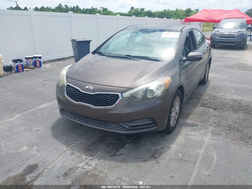 Vin: knafx4a68e5218081, lot: 46572866, kia forte lx 20142