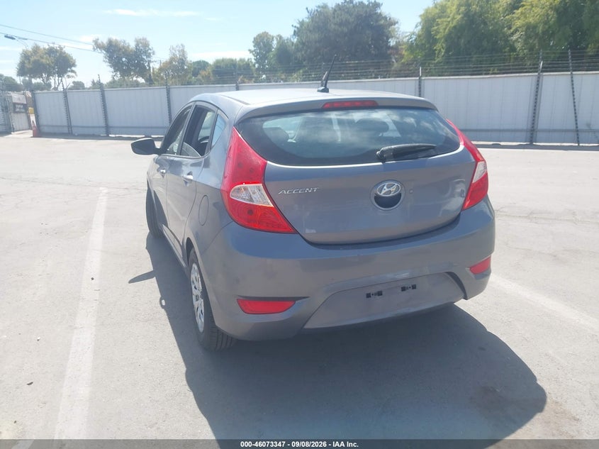 2017 HYUNDAI ACCENT auction photo 3