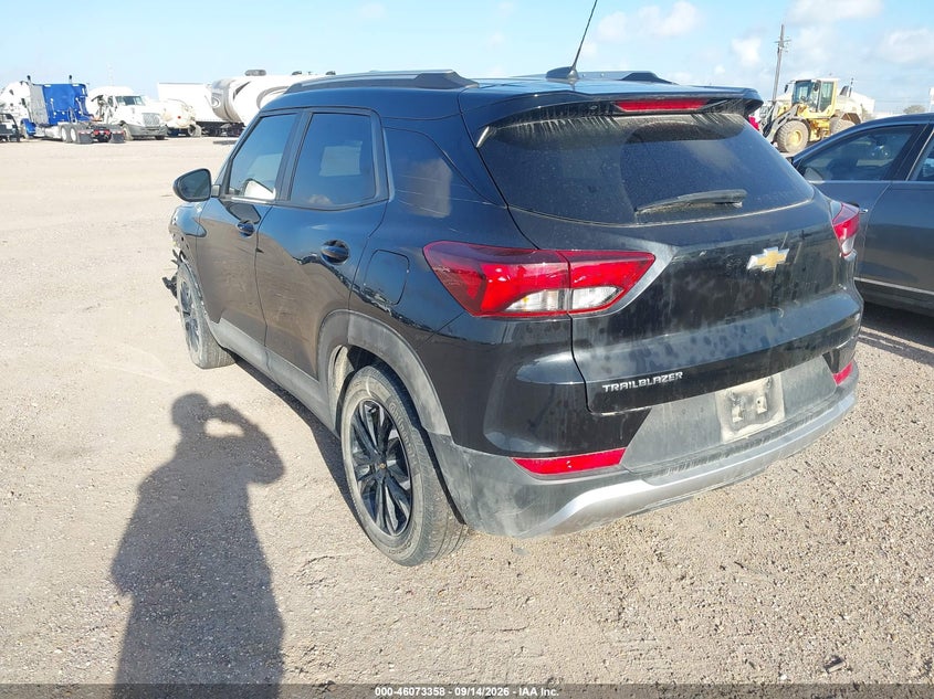 Vin: kl79mps20pb098252, lot: 46572905, chevrolet trailblazer fwd lt 20233