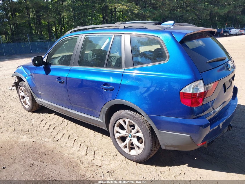 Vin: wbxpc9c41awj32808, lot: 46572923, bmw x3 xdrive30i 20103