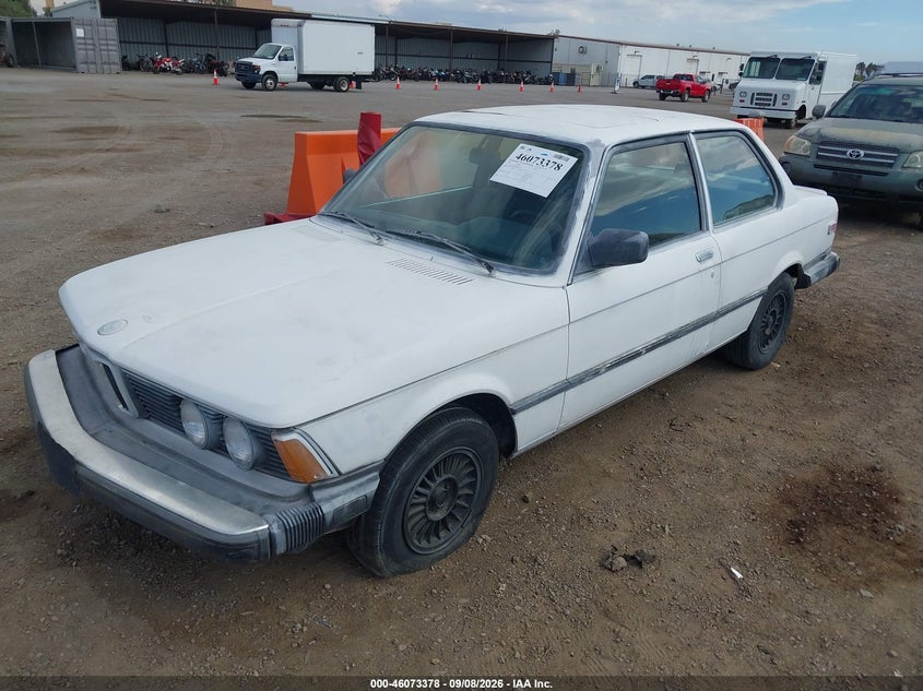 BMW 320 1982 VIN WBAAG4300C8068479