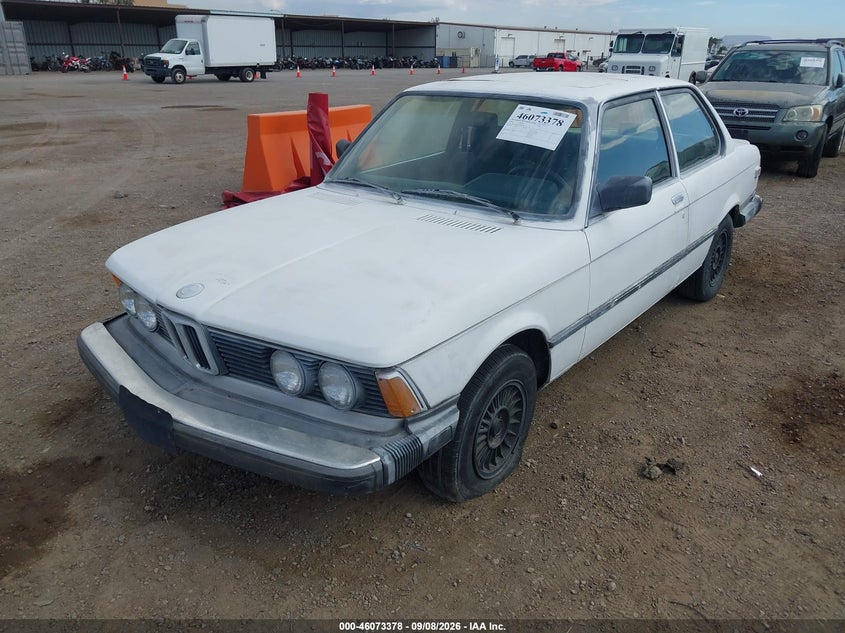 BMW 320 1982 VIN WBAAG4300C8068479