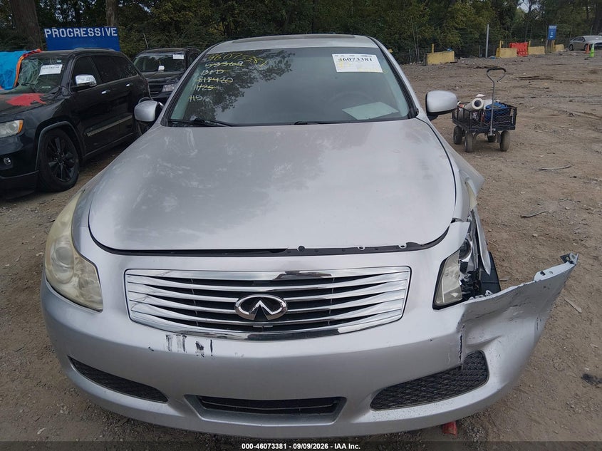 INFINITI G35X 2007 VIN JNKBV61FX7M818420
