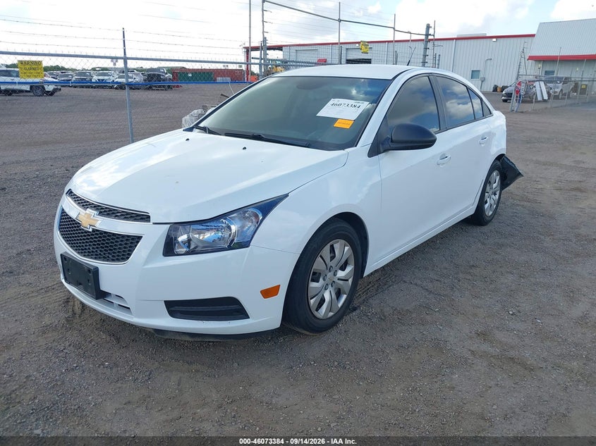 Vin: 1g1pa5sh2e7348451, lot: 46572931, chevrolet cruze ls auto 20142