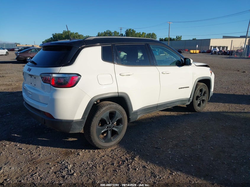 Vin: 3c4njdbb4jt325442, lot: 46572938, jeep compass altitude 4x4 20184