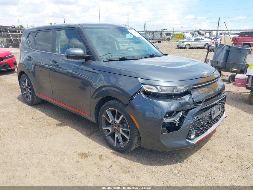 Vin: kndj63au4m7747037, lot: 46572942, kia soul gt-line 20211