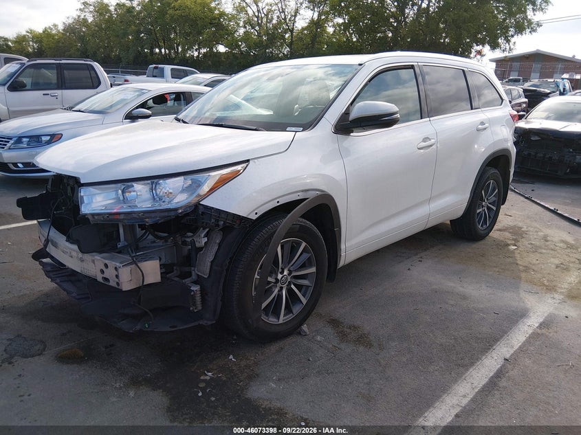 Vin: 5tdkzrfh3hs216790, lot: 46572945, toyota highlander xle 20172