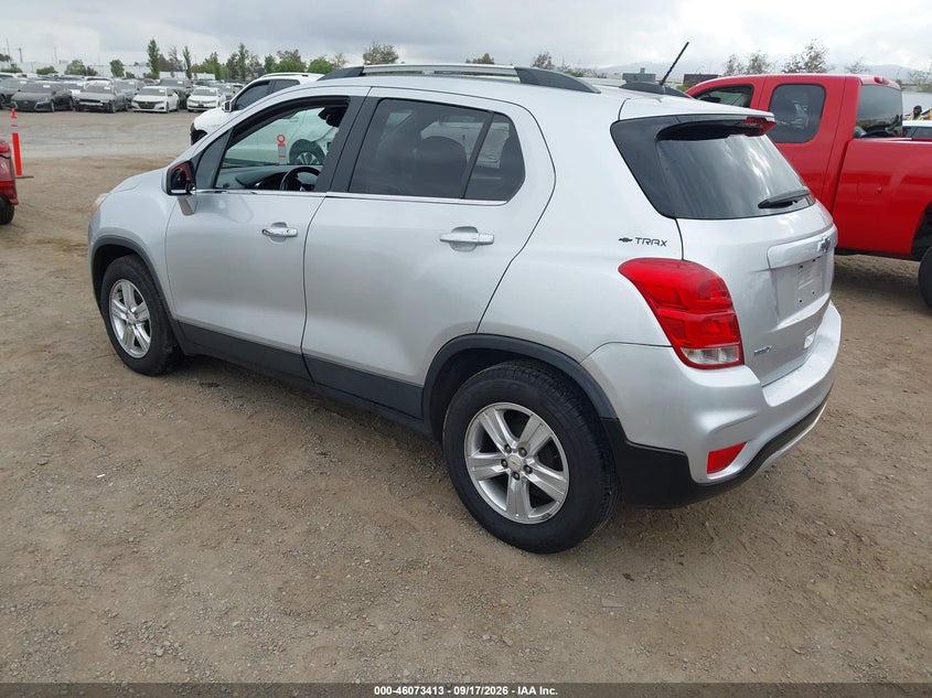 Vin: kl7cjlsb3jb681252, lot: 46572960, chevrolet trax lt 20183