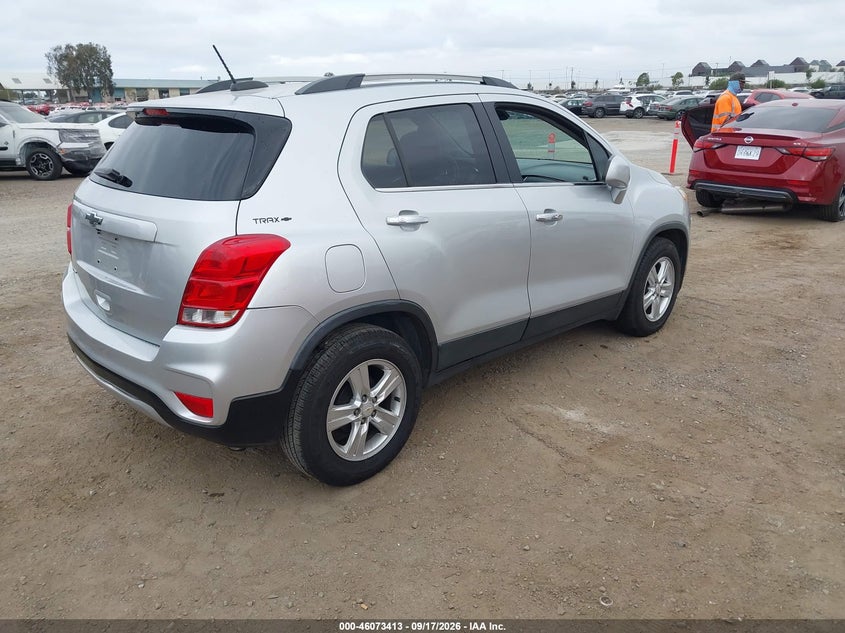 Vin: kl7cjlsb3jb681252, lot: 46572960, chevrolet trax lt 20184