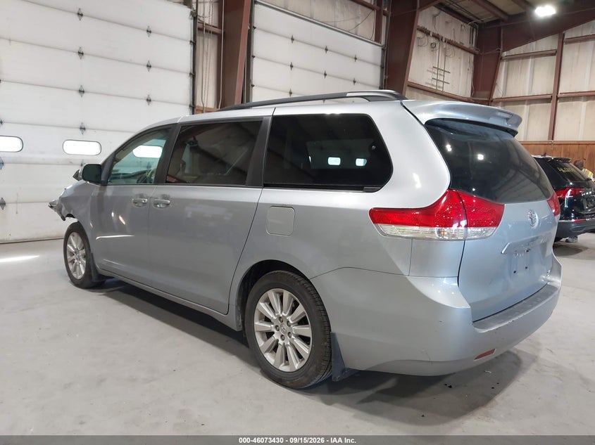 Vin: 5tddk3dc0es079594, lot: 46572977, toyota sienna xle 7 passenger 20143