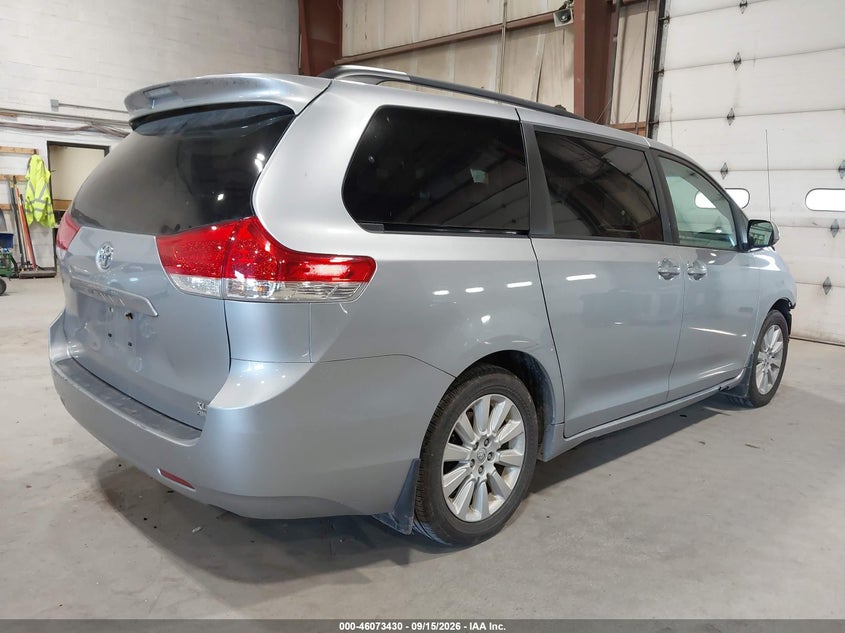 Vin: 5tddk3dc0es079594, lot: 46572977, toyota sienna xle 7 passenger 20144