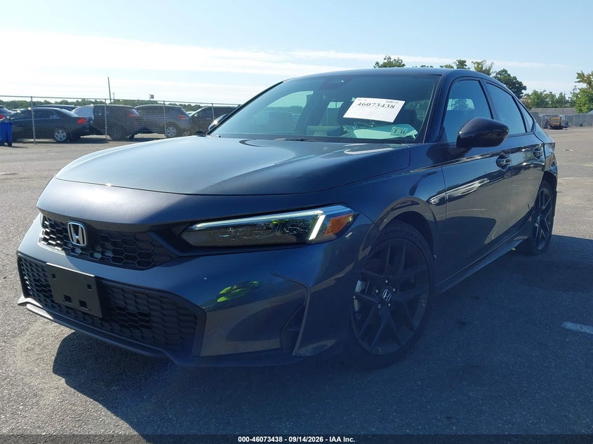 Vin: 19xfl2h85te021042, lot: 46572986, honda civic sport 20262