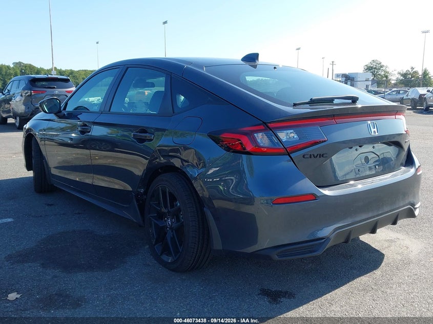 Vin: 19xfl2h85te021042, lot: 46572986, honda civic sport 20263