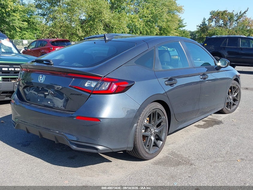 Vin: 19xfl2h85te021042, lot: 46572986, honda civic sport 20264