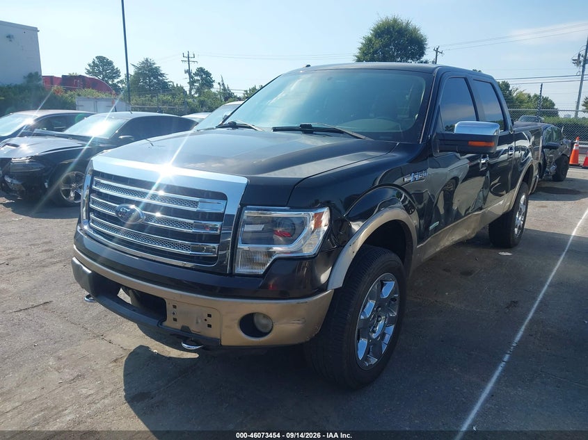 Vin: 1ftfw1et3dfc11052, lot: 46573001, ford f-150 lariat 20132