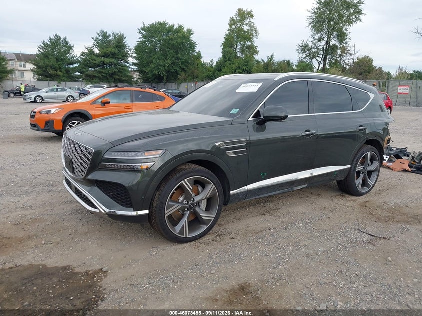 Vin: kmuhcesb9tu328713, lot: 46573002, genesis gv80 2.5t prestige awd 20262
