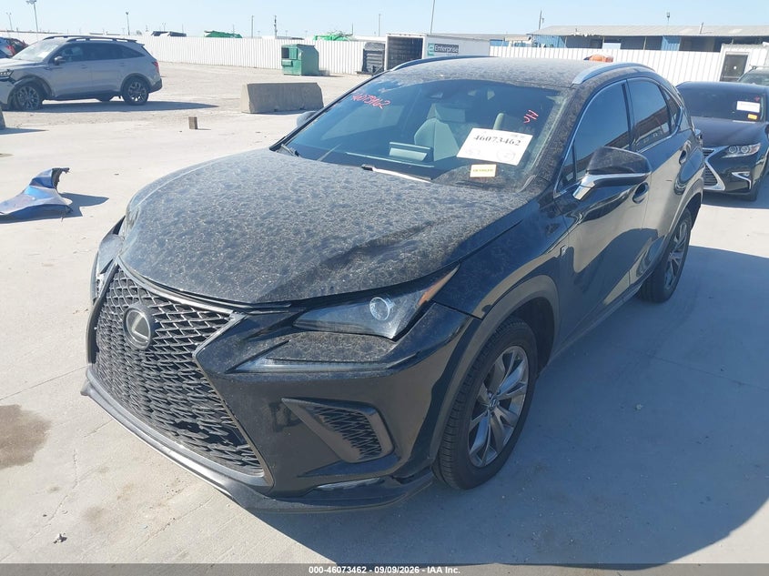Vin: jtjsarbz4m5023552, lot: 46573009, lexus nx 300 f sport 20212