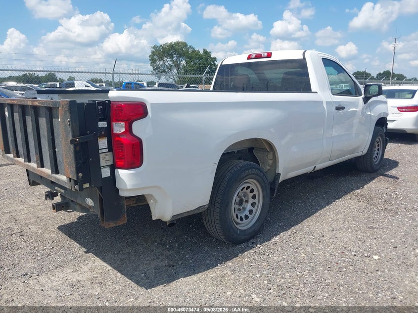 Vin: 3gcnwaef4kg271908, lot: 46573021, chevrolet silverado 1500 work truck 20194