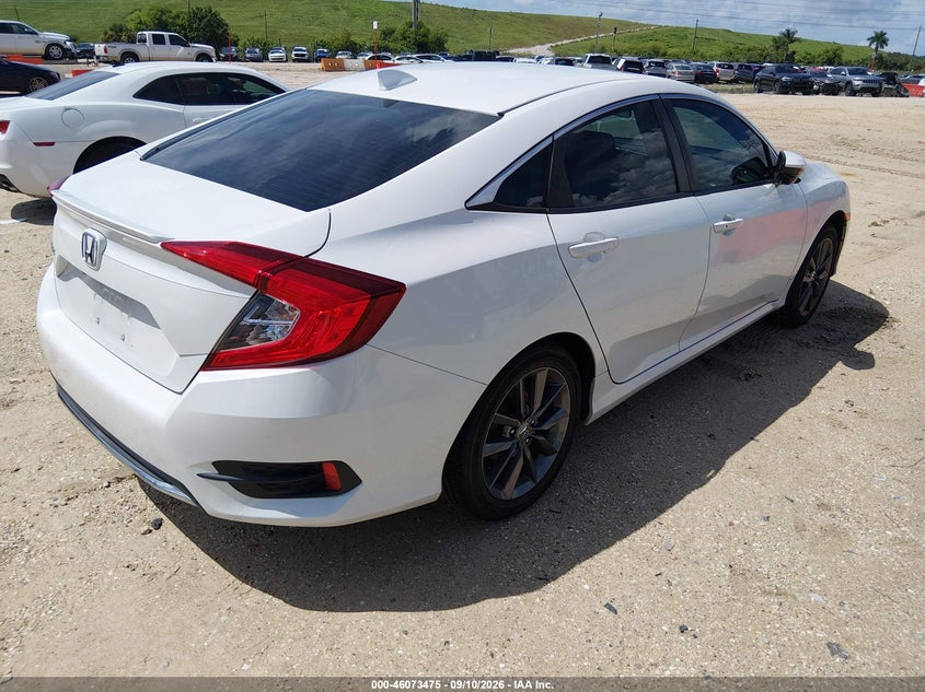 Vin: 19xfc1f32le001185, lot: 46573022, honda civic ex 20204