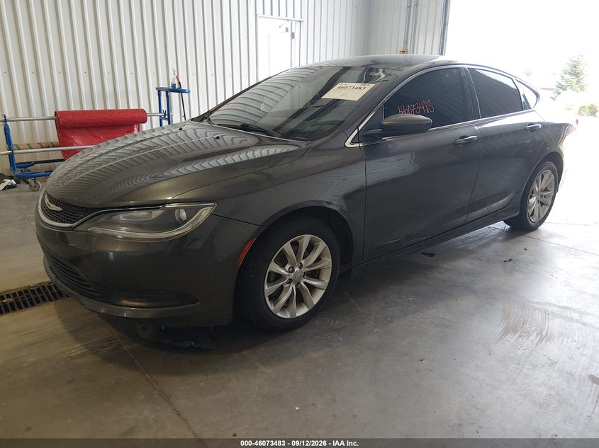 Vin: 1c3cccfb6gn182271, lot: 46573029, chrysler 200 touring 20162