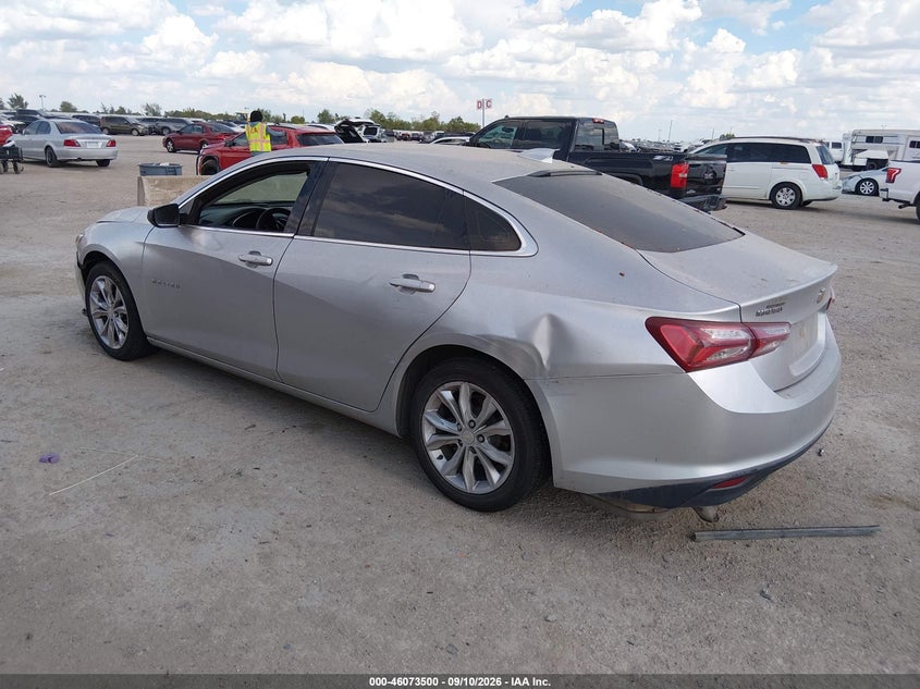 Vin: 1g1zd5st6lf006914, lot: 46573047, chevrolet malibu fwd lt 20203