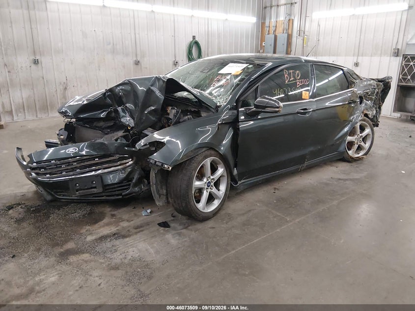 Vin: 3fa6p0t95gr200260, lot: 46573055, ford fusion se 20162