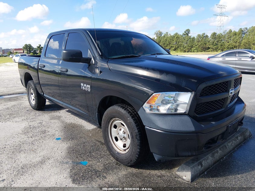 Vin: 1c6rr7kg3js106178, lot: 46573061, ram 1500 tradesman  4x4 5'7 box 20181