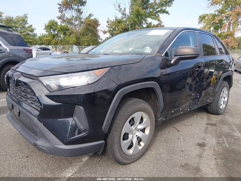 Vin: 2t3f1rfv0nw261095, lot: 46573072, toyota rav4 le 20222