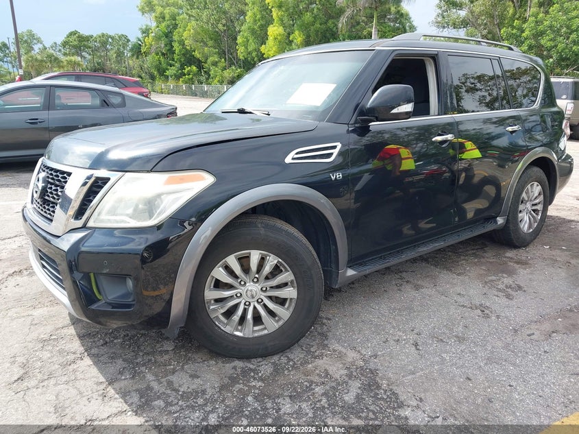 Vin: jn8ay2nd1h9004297, lot: 46573073, nissan armada sv 20172