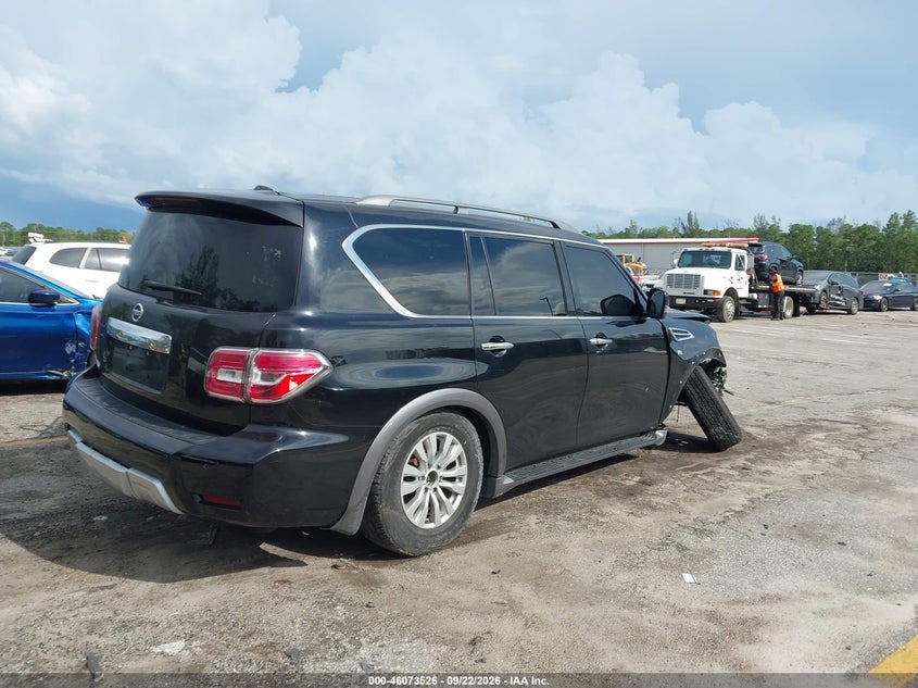 Vin: jn8ay2nd1h9004297, lot: 46573073, nissan armada sv 20174