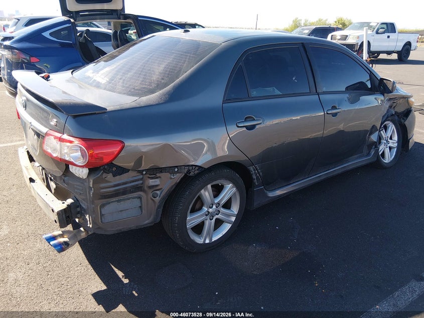 Vin: 2t1bu4ee7dc109902, lot: 46573075, toyota corolla s 20134