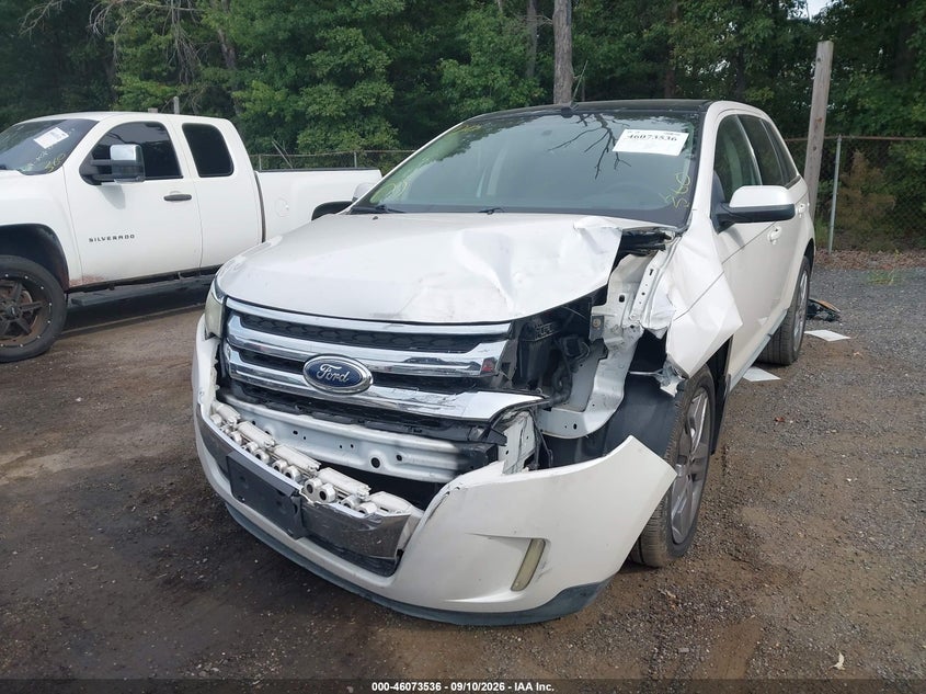 Vin: 2fmdk4kc0bbb12725, lot: 46573082, ford edge limited 20112
