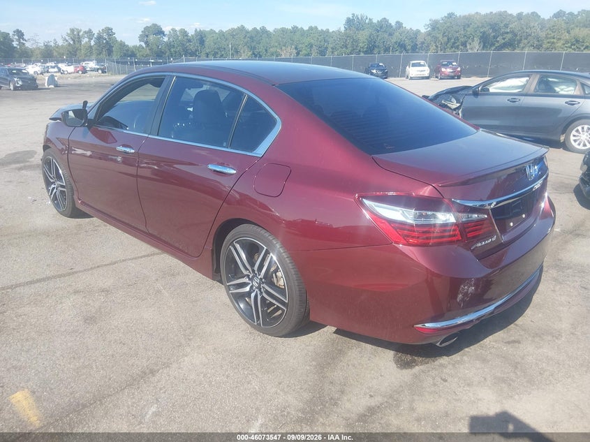 Vin: 1hgcr2f15ha157707, lot: 46573094, honda accord sport se 20173
