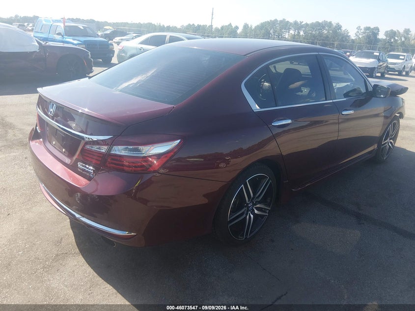 Vin: 1hgcr2f15ha157707, lot: 46573094, honda accord sport se 20174