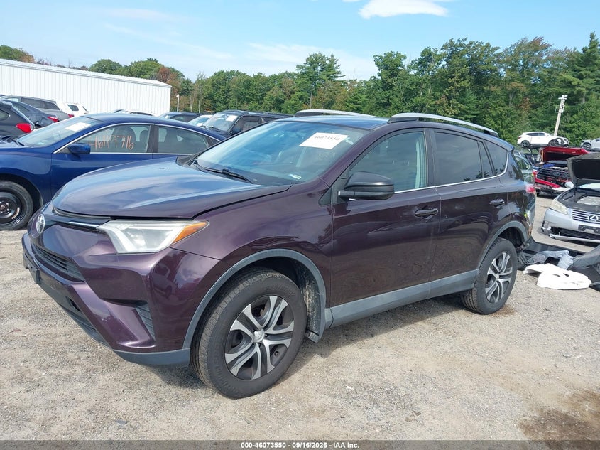 Vin: 2t3bfrev1gw536851, lot: 46573097, toyota rav4 le 20162