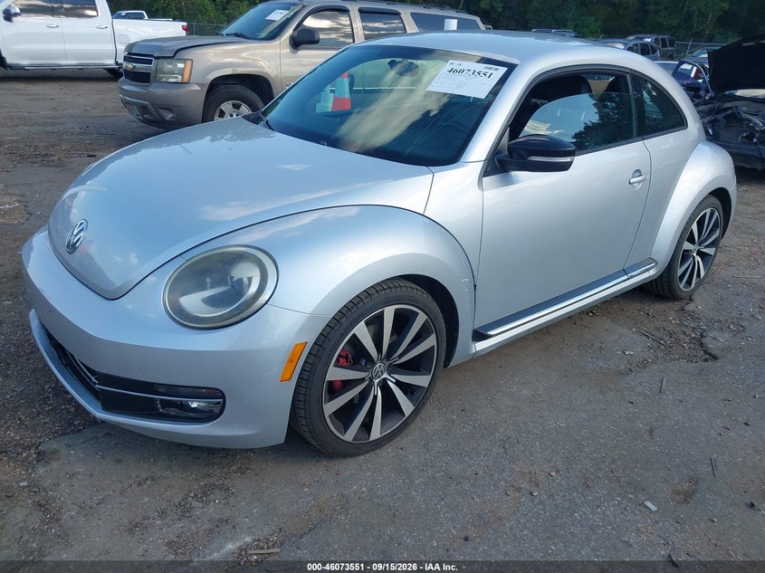 Vin: 3vwva7at2cm660222, lot: 46573098, volkswagen beetle turbo 20122