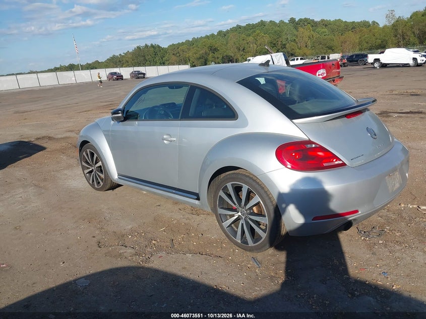 VOLKSWAGEN BEETLE 2012 VIN 3VWVA7AT2CM660222